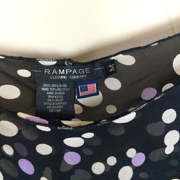 Rampage Party Blouse One Sleeve - Picture 6 of 7